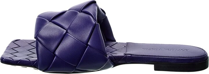 Bottega Veneta The Lido Intrecciato Leather Sandal - Image 2