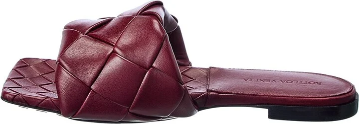 Bottega Veneta The Lido Intrecciato Leather Sandal - Image 2