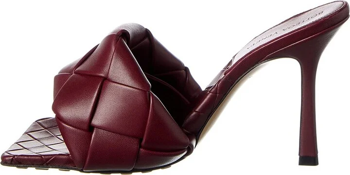 Bottega Veneta The Lido Intrecciato Leather Sandal - Image 2