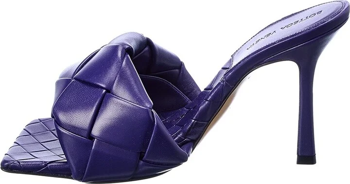 Bottega Veneta The Lido Intrecciato Leather Sandal - Image 2