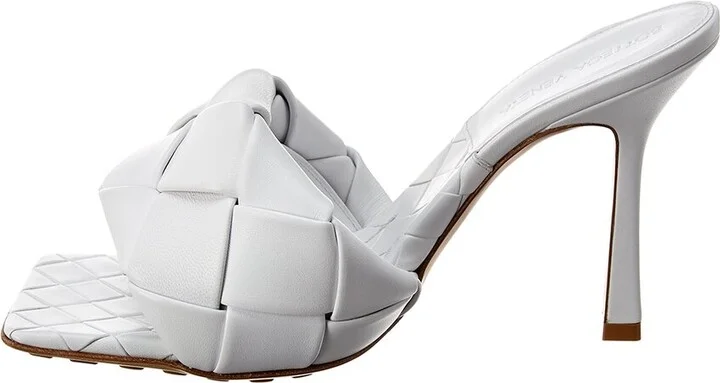 Bottega Veneta The Lido Intrecciato Leather Sandal - Image 2