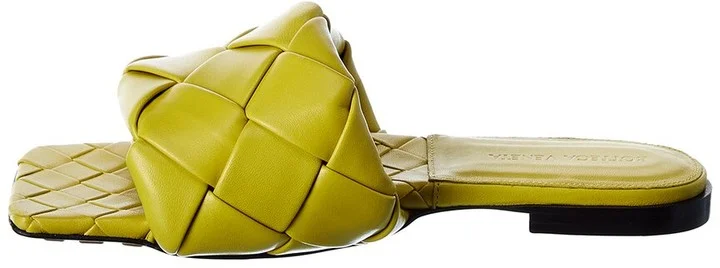 Bottega Veneta The Lido Intrecciato Leather Sandal - Image 2