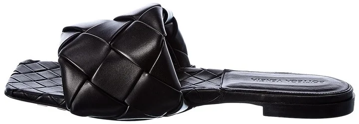Bottega Veneta The Lido Intrecciato Leather Sandal - Image 2