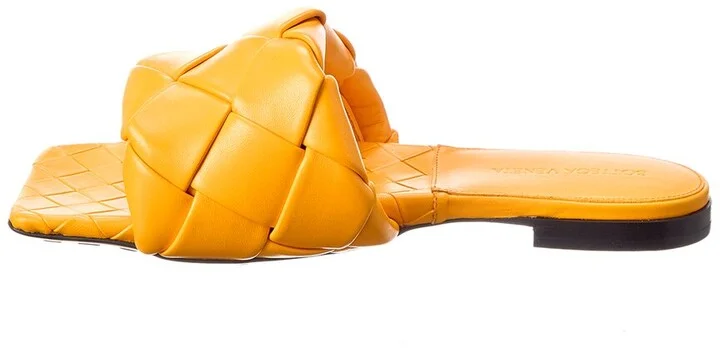 Bottega Veneta The Lido Intrecciato Leather Sandal - Image 2