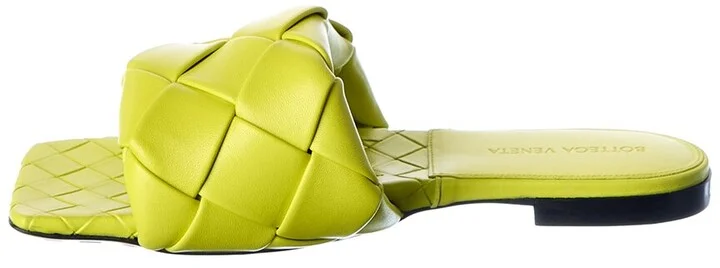 Bottega Veneta The Lido Intrecciato Leather Sandal - Image 2