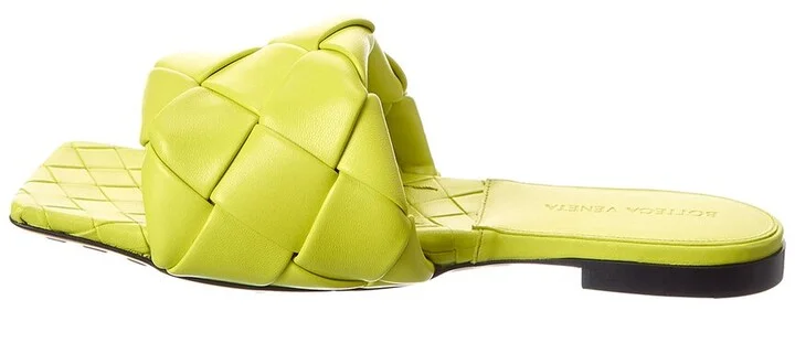 Bottega Veneta The Lido Intrecciato Leather Sandal - Image 2