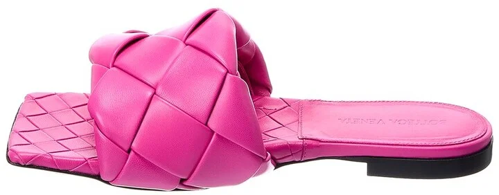 Bottega Veneta The Lido Intrecciato Leather Sandal - Image 2