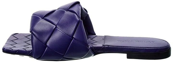 Bottega Veneta The Lido Intrecciato Leather Sandal - Image 2