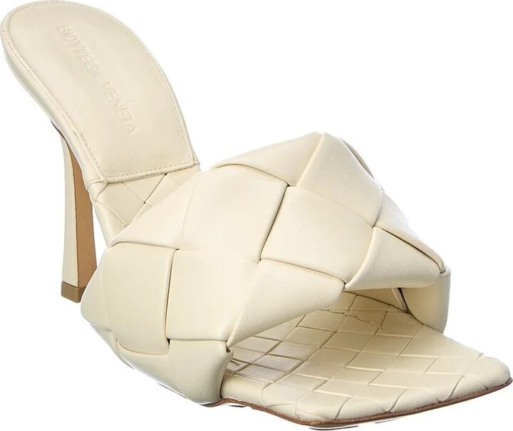Bottega Veneta The Lido Intrecciato Leather Sandal