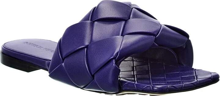 Bottega Veneta The Lido Intrecciato Leather Sandal