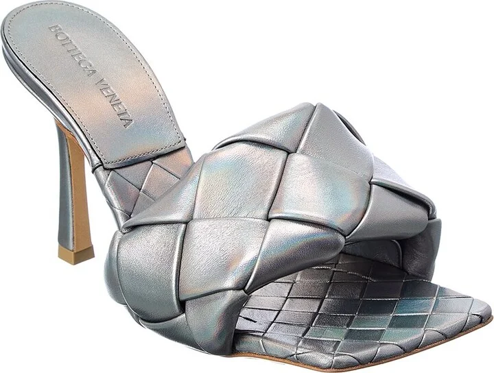 Bottega Veneta The Lido Intrecciato Leather Sandal