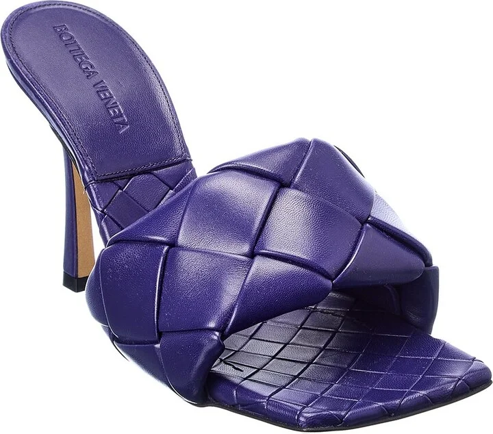 Bottega Veneta The Lido Intrecciato Leather Sandal