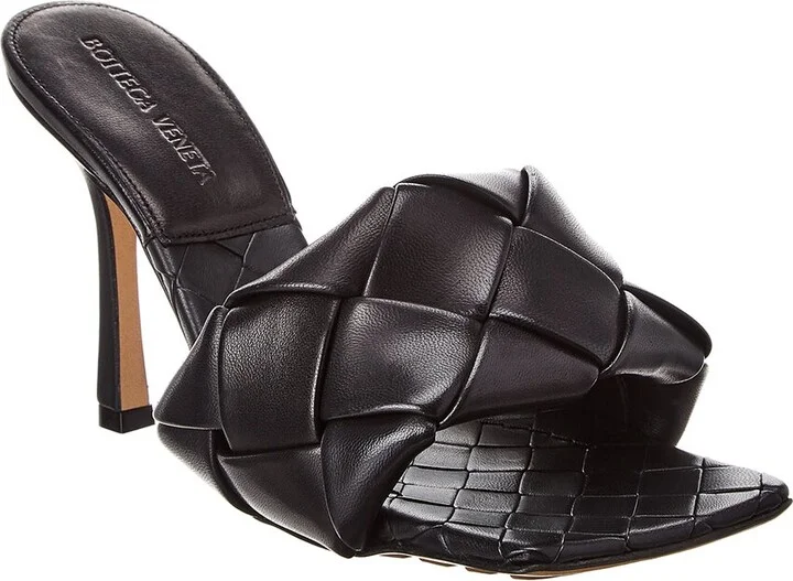 Bottega Veneta The Lido Intrecciato Leather Sandal