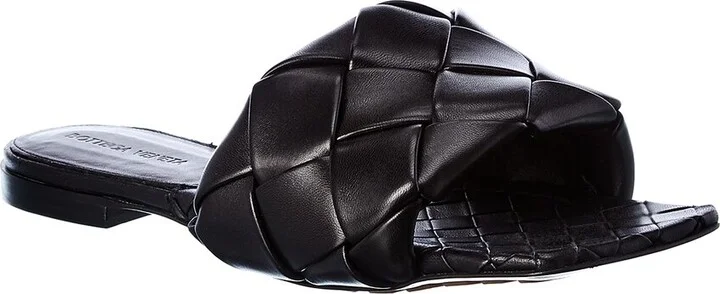 Bottega Veneta The Lido Intrecciato Leather Sandal