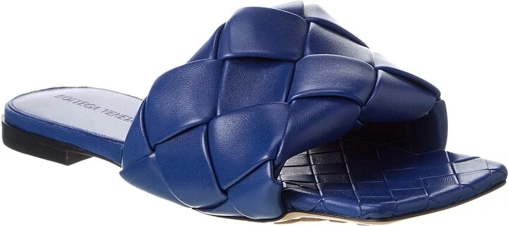 Bottega Veneta The Lido Intrecciato Leather Sandal