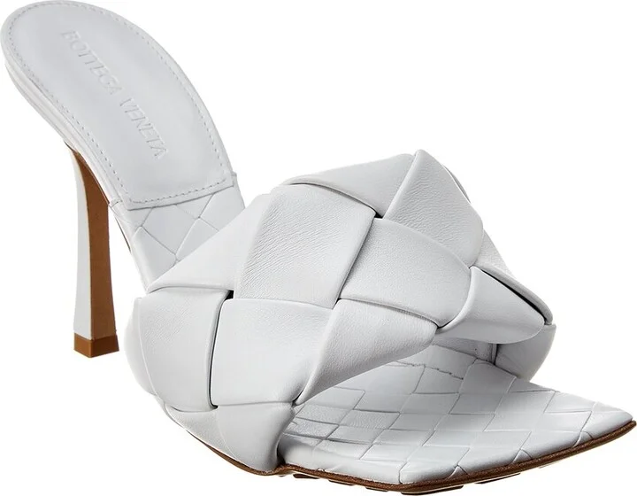 Bottega Veneta The Lido Intrecciato Leather Sandal