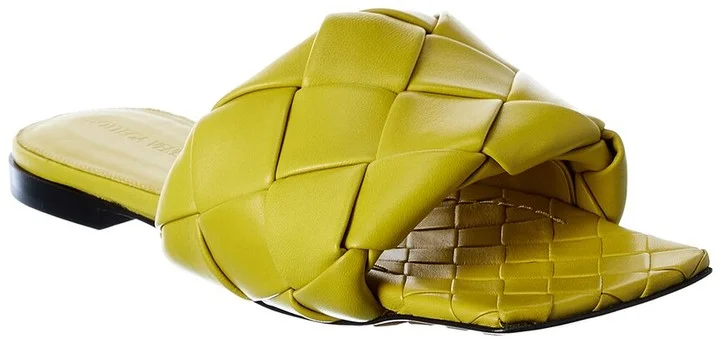 Bottega Veneta The Lido Intrecciato Leather Sandal