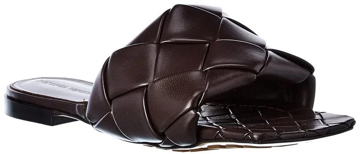 Bottega Veneta The Lido Intrecciato Leather Sandal