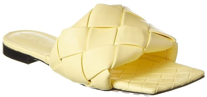 Bottega Veneta The Lido Intrecciato Leather Sandal
