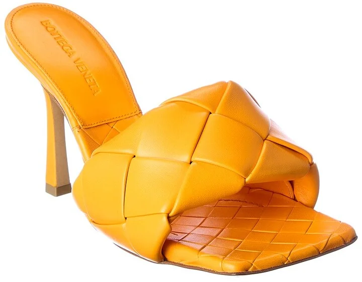 Bottega Veneta The Lido Intrecciato Leather Sandal