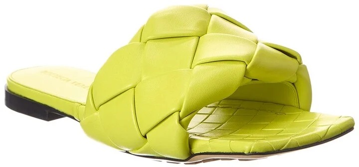 Bottega Veneta The Lido Intrecciato Leather Sandal