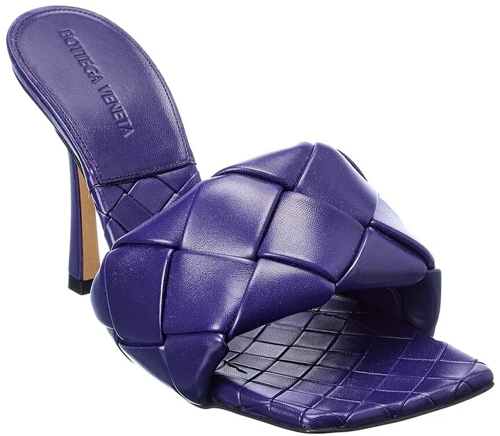 Bottega Veneta The Lido Intrecciato Leather Sandal