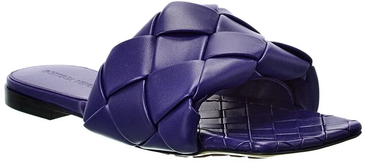 Bottega Veneta The Lido Intrecciato Leather Sandal