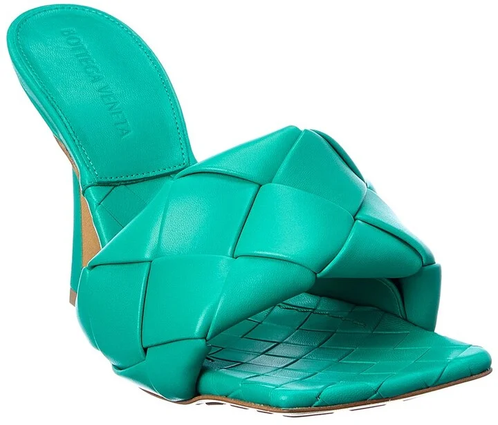Bottega Veneta The Lido Intrecciato Leather Sandal