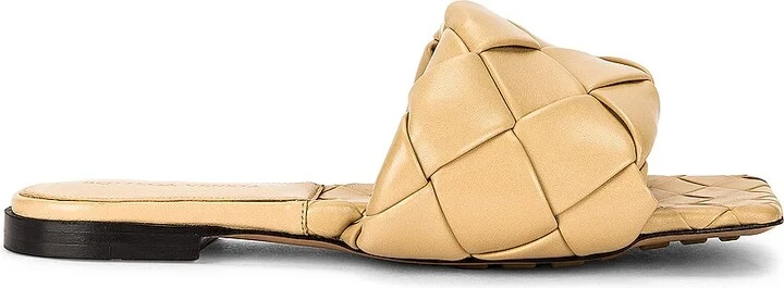 Bottega Veneta The Lido Sandals in Neutral