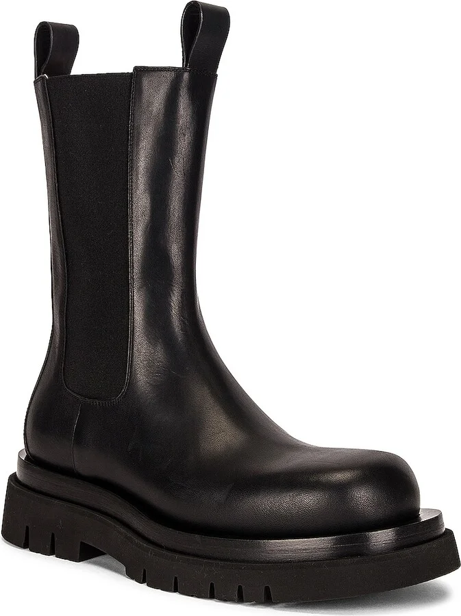 Bottega Veneta The Lug Boots in Black - Image 2