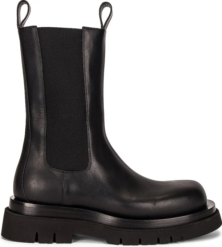 Bottega Veneta The Lug Boots in Black