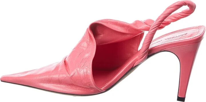 Bottega Veneta The Point Leather Slingback Pump - Image 2