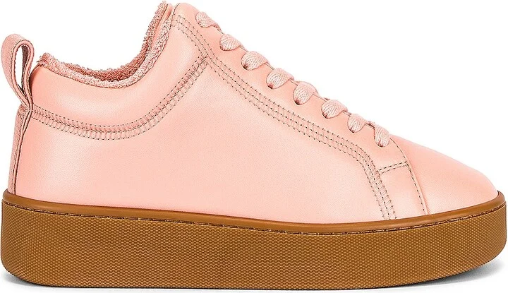 Bottega Veneta The Quilt Sneakers in Peach