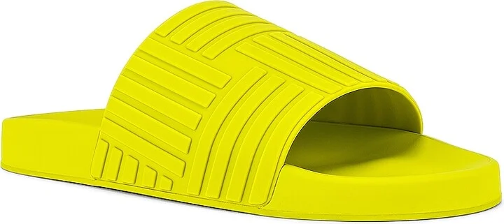 Bottega Veneta The Slider Sandal in Green - Image 2