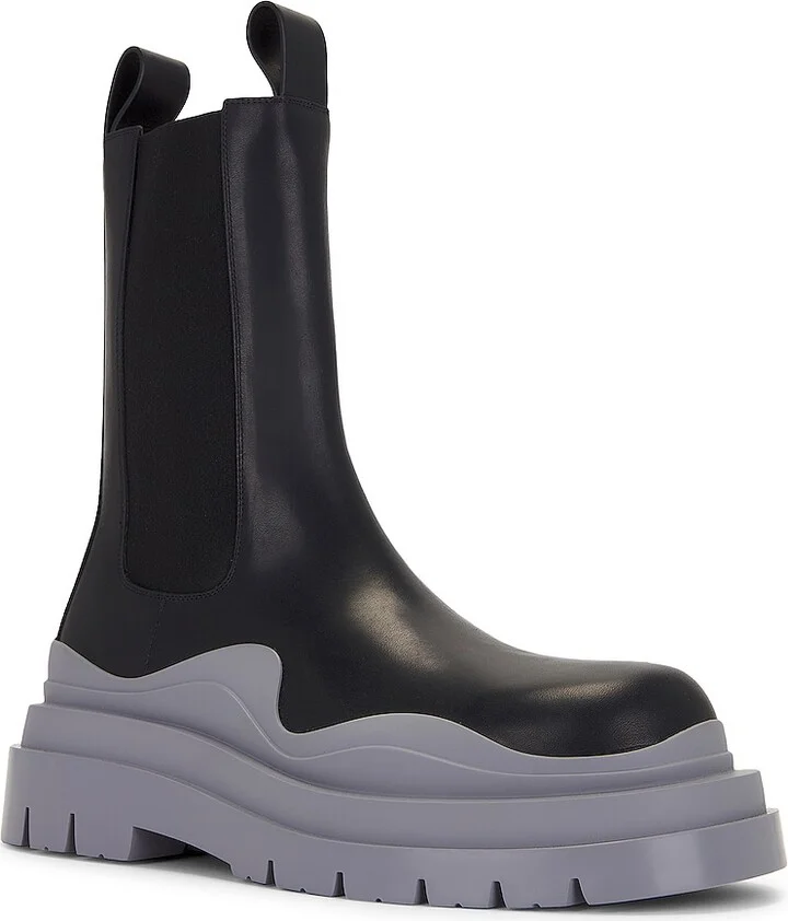 Bottega Veneta Tire Boot in Black - Image 2