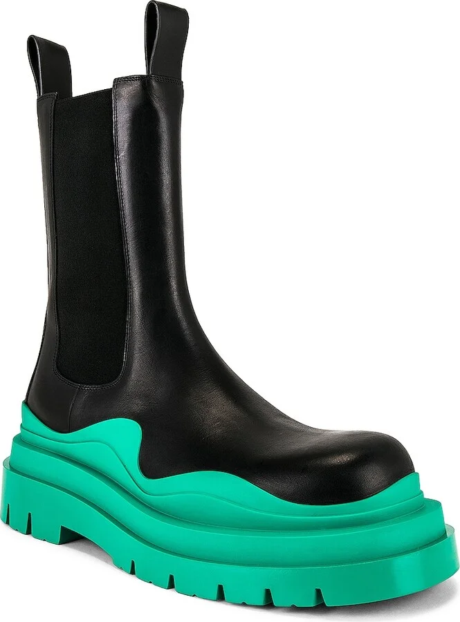 Bottega Veneta Tire Boot in Black - Image 2
