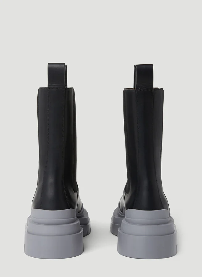 Bottega Veneta Tire Boots - Man Boots Grey Eu - 45 - Image 4