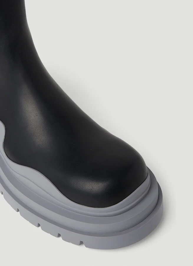 Bottega Veneta Tire Boots - Man Boots Grey Eu - 45 - Image 5