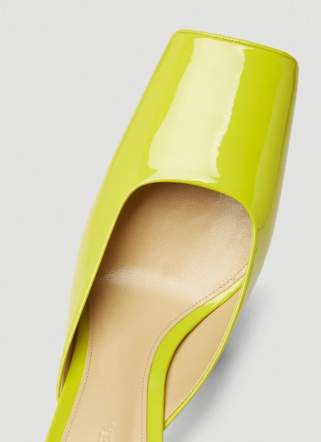 Bottega Veneta Tower High Heel Mules - Woman Heels Green Eu - 36 - Image 5