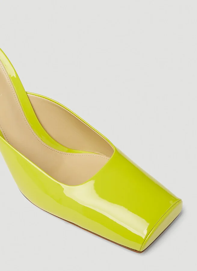 Bottega Veneta Tower High Heel Mules - Woman Heels Green Eu - 36 - Image 7