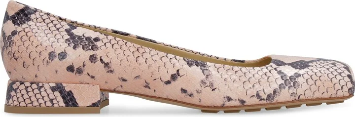 Bottega Veneta Tower Leather Shoes - Image 2
