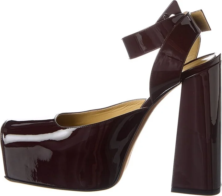Bottega Veneta Tower Patent Pump - Image 2
