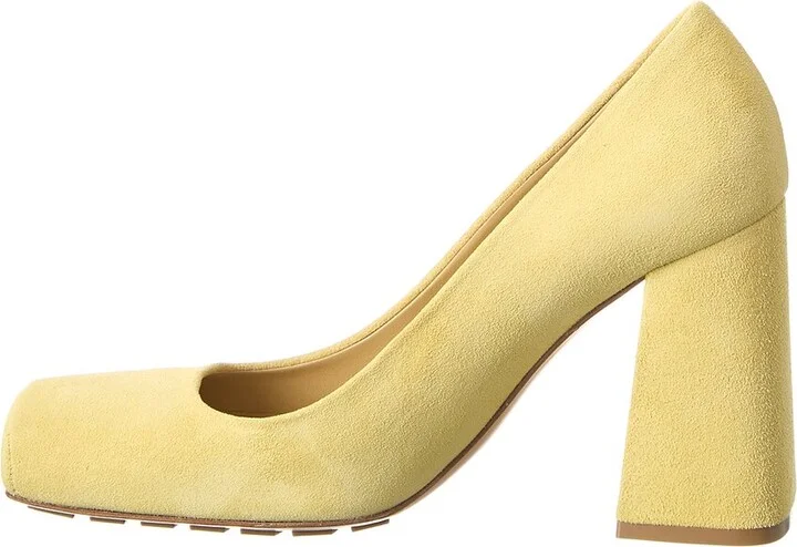 Bottega Veneta Tower Suede Pump - Image 2