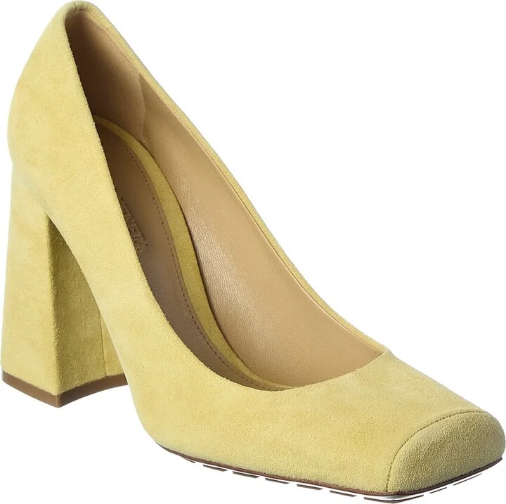 Bottega Veneta Tower Suede Pump