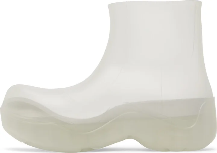 Bottega Veneta Transparent Puddle Boots - Image 3