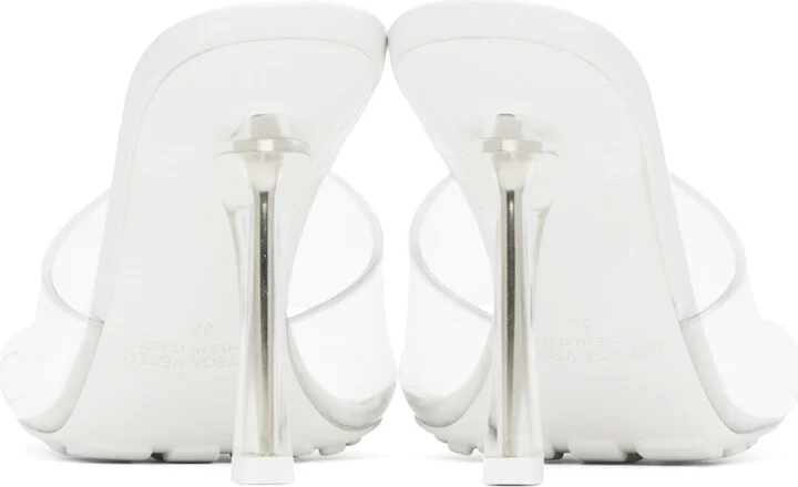 Bottega Veneta Transparent Stretch Mules - Image 2