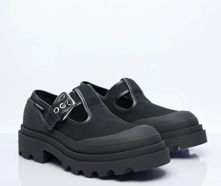 Bottega Veneta Trek Mary Jane Shoes - Man Loafers Black Eu - 42 - Image 3