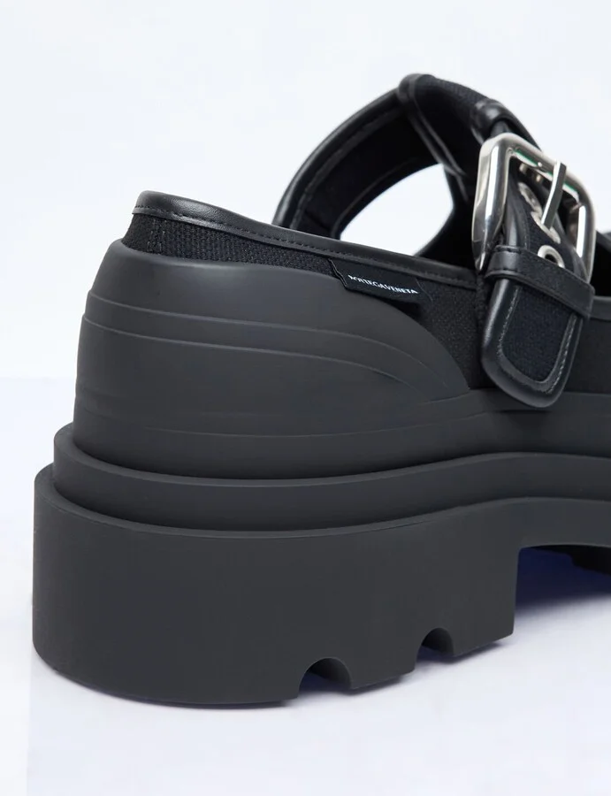 Bottega Veneta Trek Mary Jane Shoes - Man Loafers Black Eu - 42 - Image 5