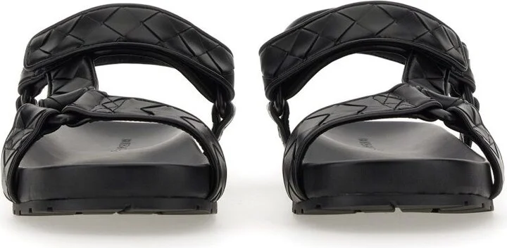 Bottega Veneta Trip Leather Sandals - Image 2