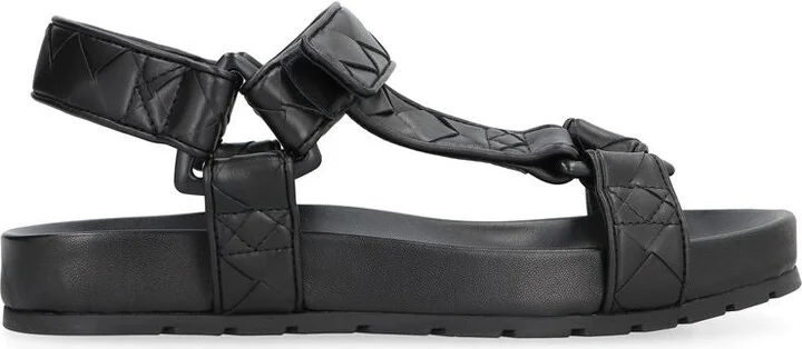 Bottega Veneta Trip Leather Sandals